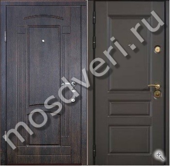 Дверь для коттеджа с терморазрывом TD-48 - купить от производителя Мосдвери Дверь для коттеджа с терморазрывом TD-48