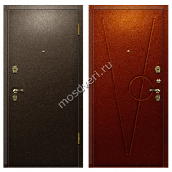 Порошковая входная дверь с шумоизоляцией в квартиру - купить от производителя Мосдвери Порошковая входная дверь с шумоизоляцией в квартиру