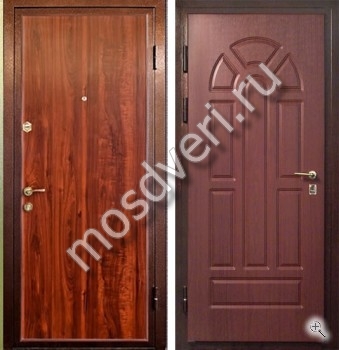 Железная дверь в квартиру с отделкой ламинатом и МДФ - купить от производителя Мосдвери Железная дверь в квартиру с отделкой ламинатом и МДФ