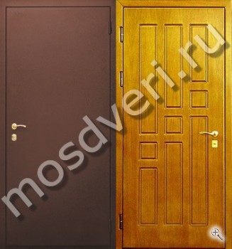 Стандартная дверь с порошком и МДФ - купить от производителя Мосдвери Стандартная дверь с порошком и МДФ